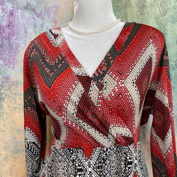 📌HAOOHU Sexy Bohemian Retro Style Maxi Dress - Picture 4 of 13